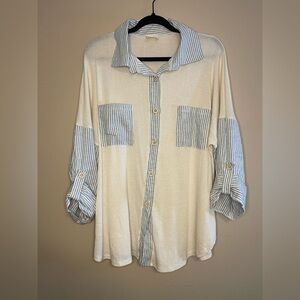Lovely Melody button-down in XL